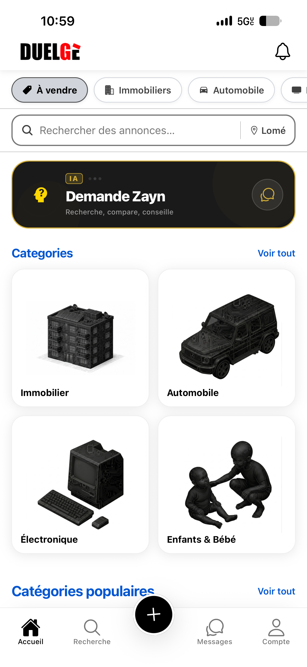 Duelge App screenshot 1