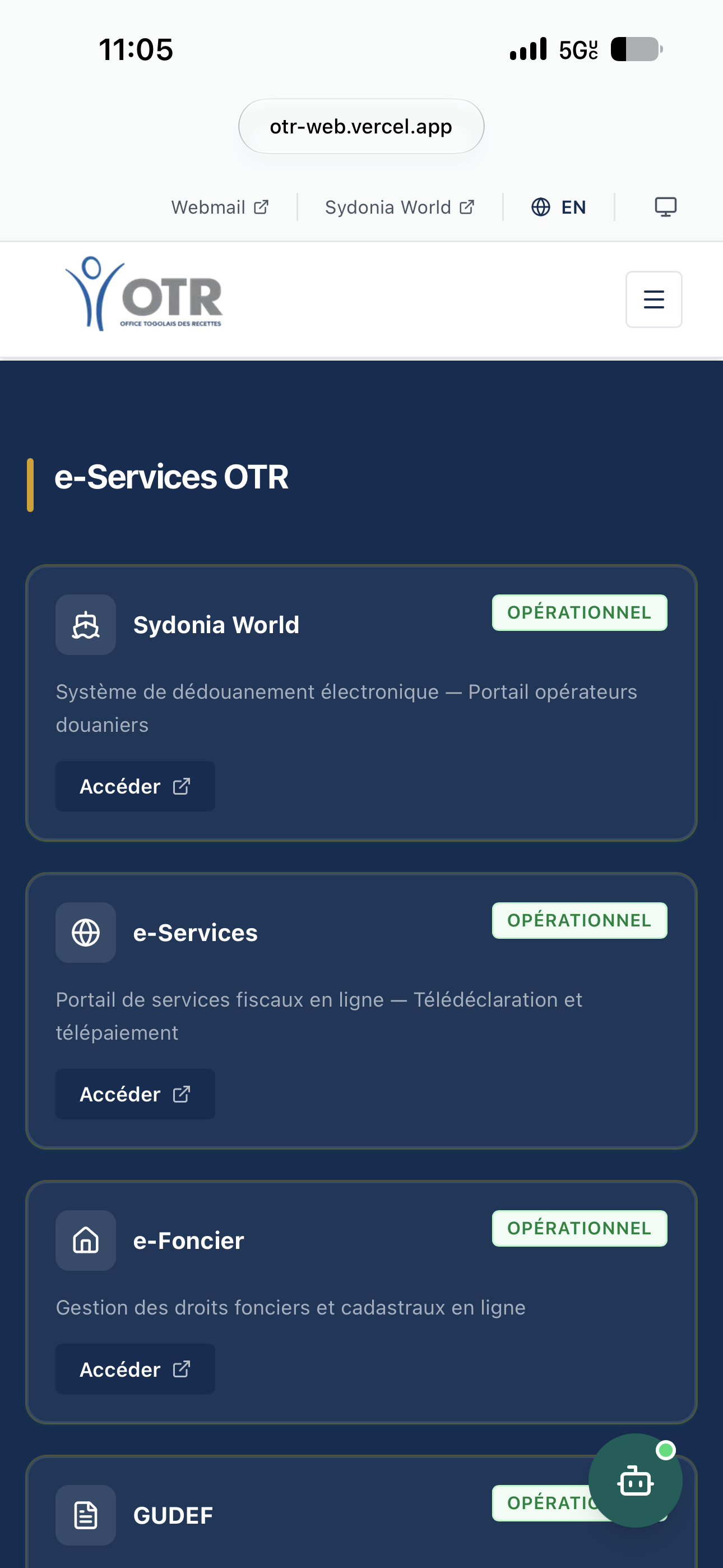 OTR Web screenshot 3